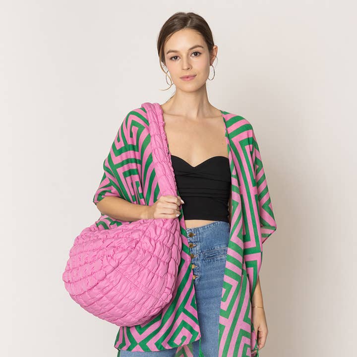 Fashion City - Vente Sac porté épaule – femme - Grand sac à bandoulière léger et élégant11