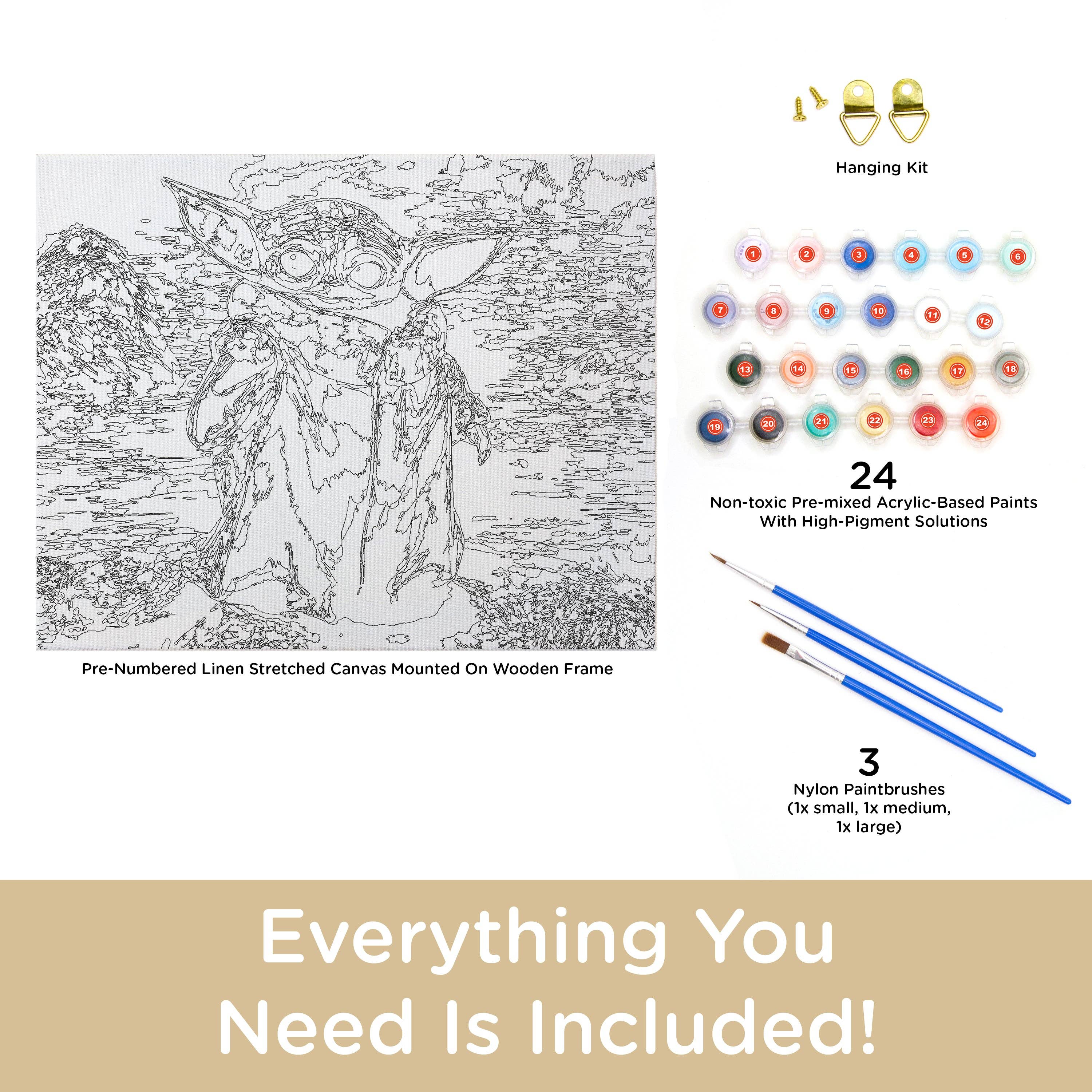 AQUARIUS, GAMAGO, ICUP, & ROCK SAWS by NMR Brands - Wholesale Painting/Drawing - Star Wars Mandalorian Art by Numbers2