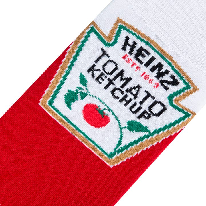 Cool Socks - Wholesale Socks - Unisex - Heinz Ketchup Socks