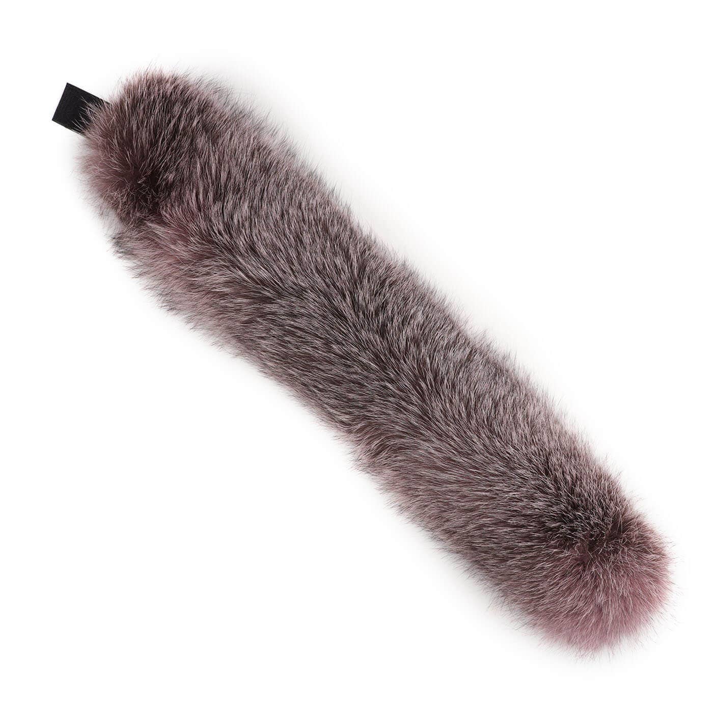 Surell – wholesale Fashion headband – women's – Fox Fur Headband/Scarf with Velcro Closure7