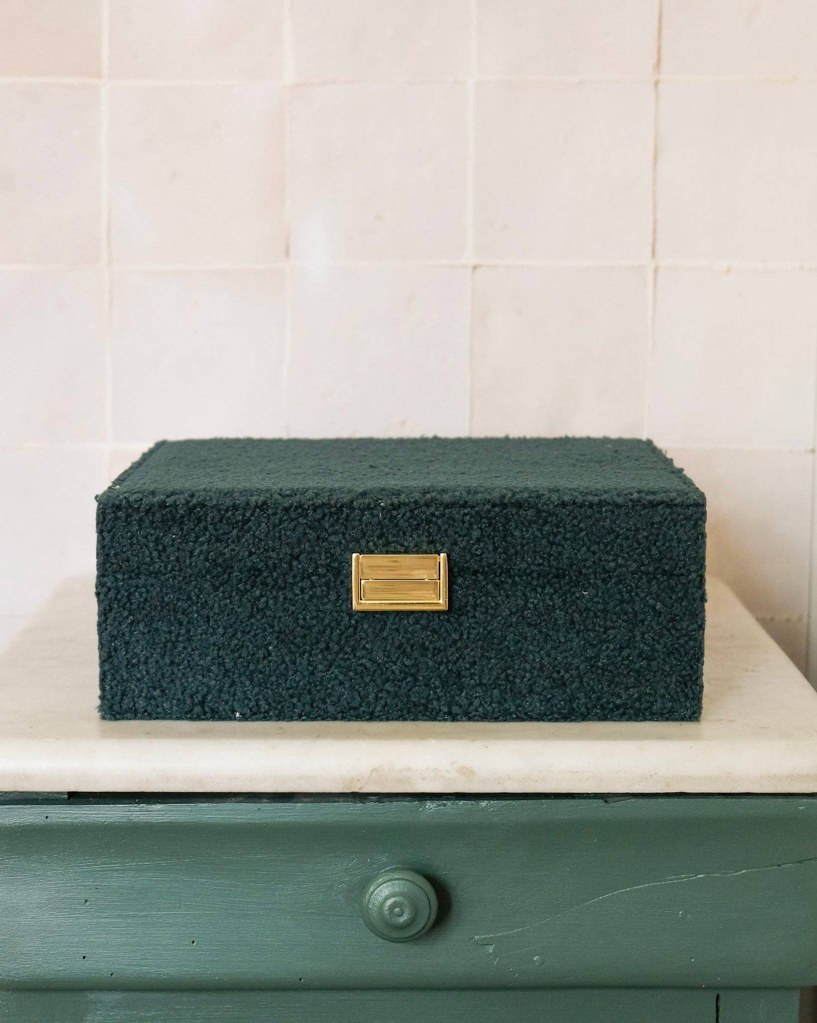 Maison Scarlett - Vente Boîte/rangement à bijoux - Boîte à bijoux Louise en moumoute6