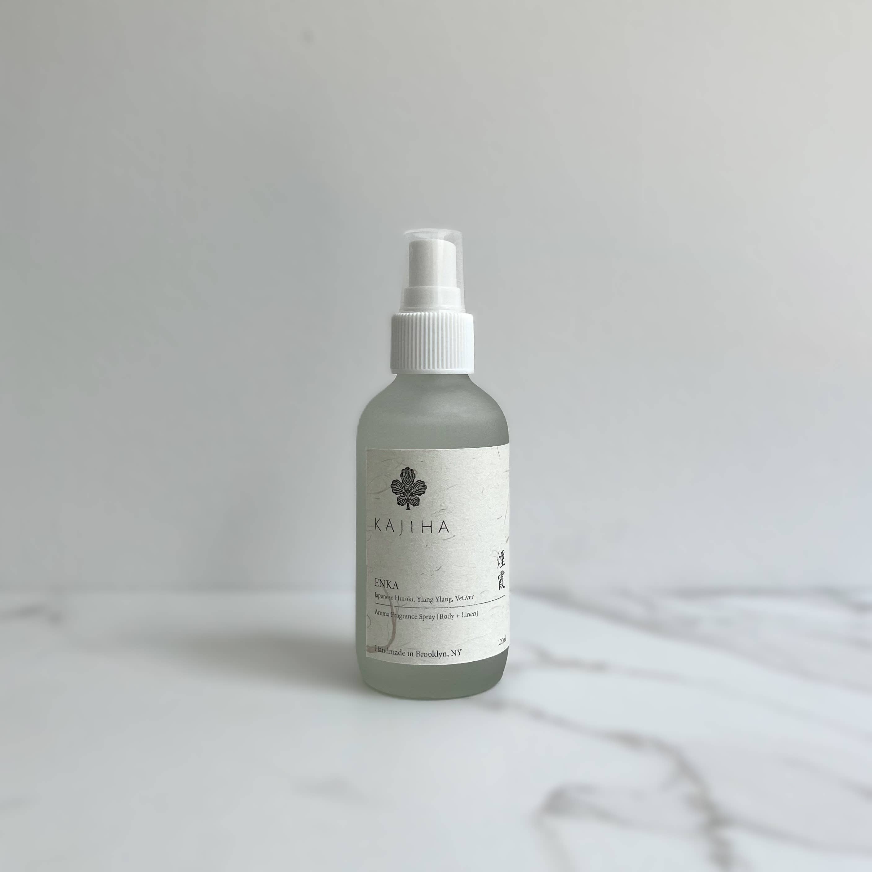 KAJIHA - Wholesale Room & Linen Spray - Botanical Aroma Body + Linen spray Enka1