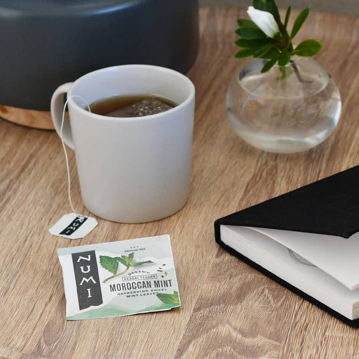 Numi Tea - Wholesale Health/Detox Tea - Moroccan Mint (6 18-count boxes)4