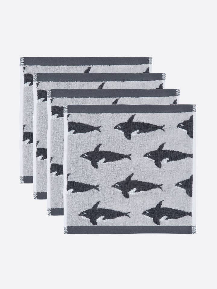 Anorak Orca - Panno viso in cotone biologico per la vendita all'ingrosso da parte di Anorak