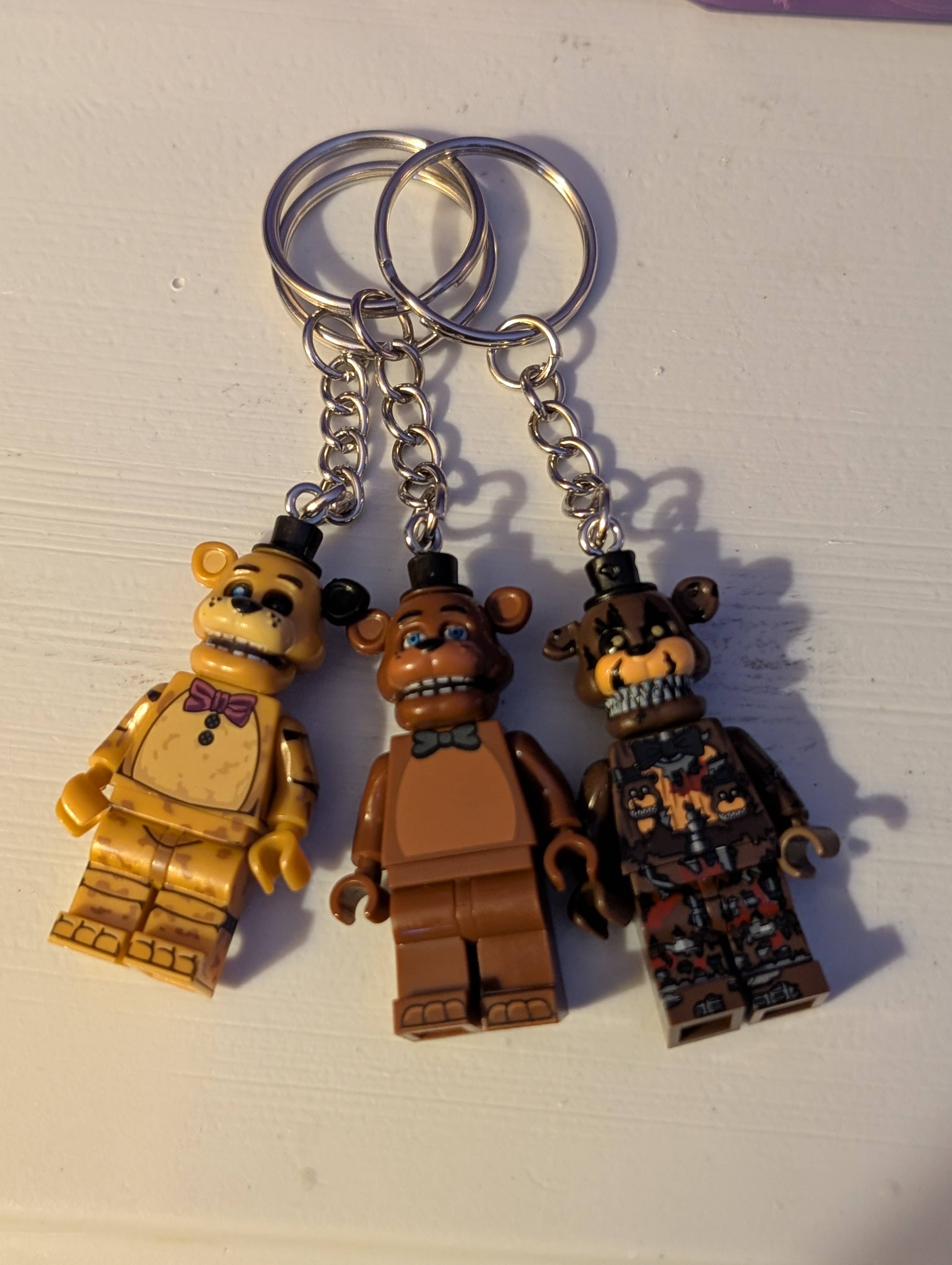 Con-Quest Crafts - Wholesale Keychain - Unisex - Five Nights at Freddy's inspired Minifigure Keychains6