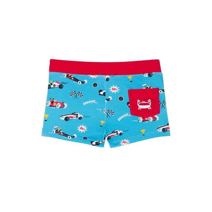Chipote Pas – wholesale Swim shorts – Kids – Racing Nico Anti UV printed swim boxer1