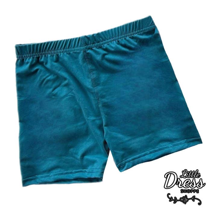 Little dress shoppe - Wholesale Shorts - Kids - Solid Color Dance Shorts1