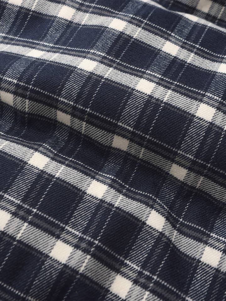 SteelBlue Blue Striped Short Down Coat for wholesale on Faire9