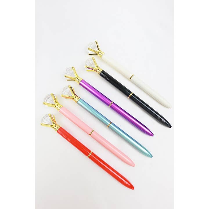 Assorted Color Diamond Pen Set for wholesale on Faire