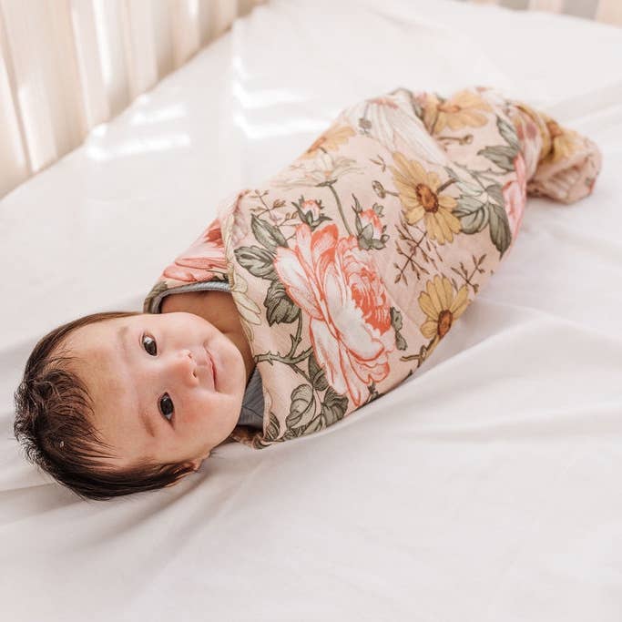 swaddle floral