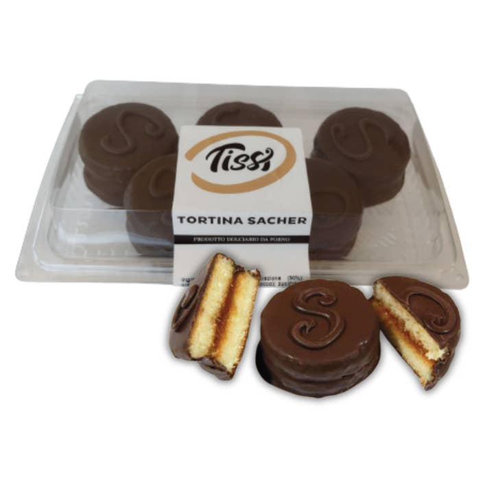 Pastry Sacher cakelet Tissi - 160 g for wholesale by CENTRO DOLCE FRIULI