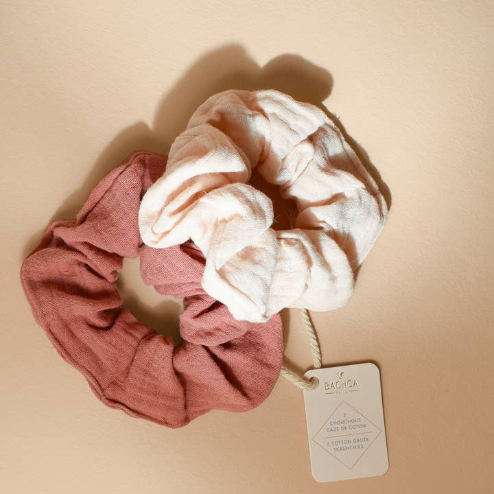 Set de 2 coleteros de gasa de algodón para venta al por mayor de Bachca