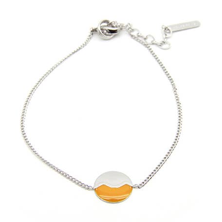 SUNSET silver bracelet for wholesale by LES FEMMES A BARBES