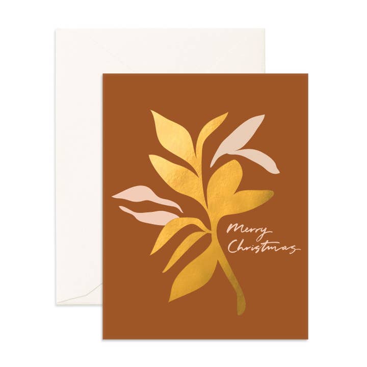 Christmas Rouge Greeting Card for wholesale by Fox & Fallow