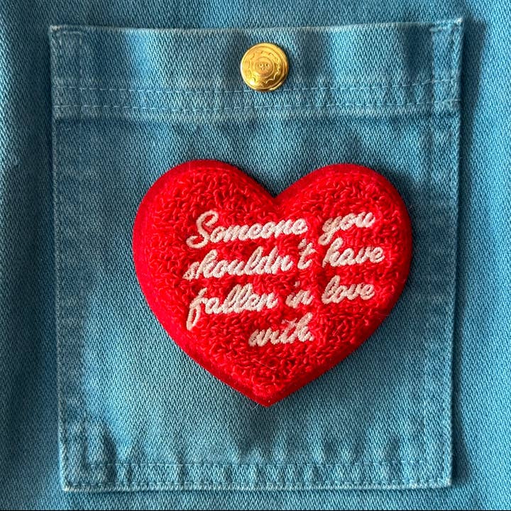 World Famous Original - Wholesale Patch - Ever Fallen In Love... Patch (Red Version)2