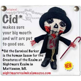 Kamibashi - Wholesale Keychain - Unisex - Cid the Carnival Barker String Doll Keychain