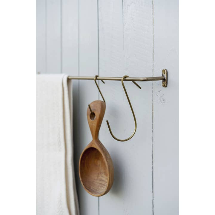 Fog Linen Work - Wholesale Towel Holder/Hanger - Brass Towel Bar (M)