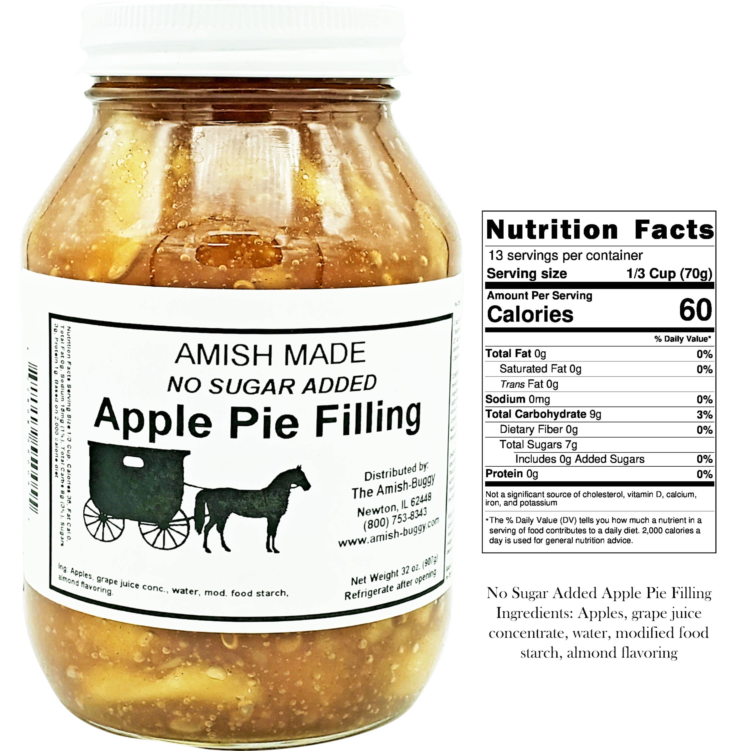 Arndt's Fudgery LLC - Wholesale Jam/Jelly - Amish Pie Filling - 32 Oz Jar8
