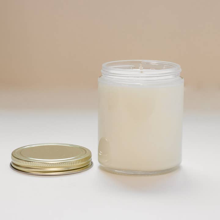 8oz Brandless Custom Candles, Private Label Soy Wax Candles for wholesale by Twine Shop Co