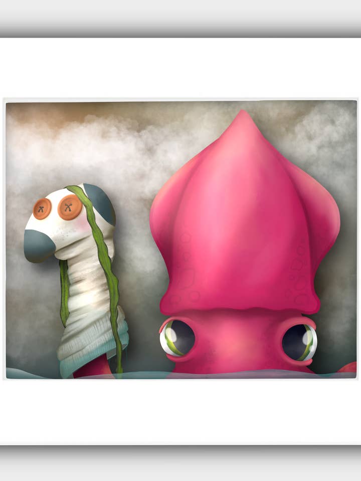 "The Puppet show" 8x10 Matted to 11x14 for wholesale by Galarples.com