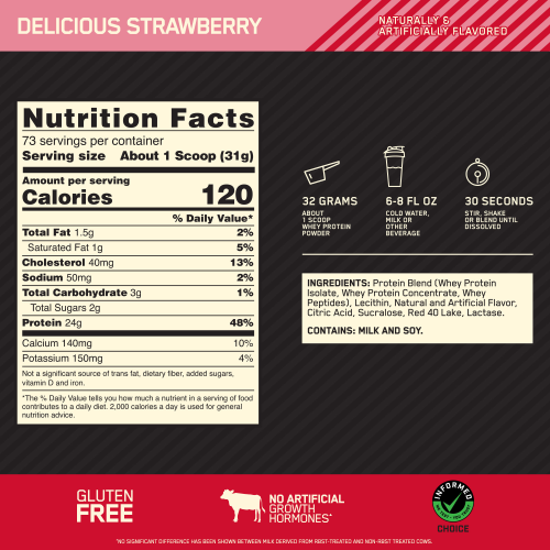 Campus Protein - Wholesale Protein/Superfood Powder - Gold Standard 100% Whey18