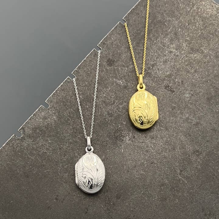 Colar Mystic Locket por atacado de Something Silver