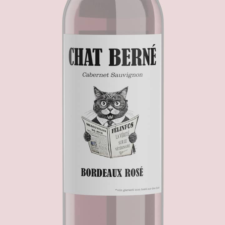 Les Compagnons du Canon – wholesale Rosévin – Chat Berné (tidning) 2024 - Bordeaux Rosé1