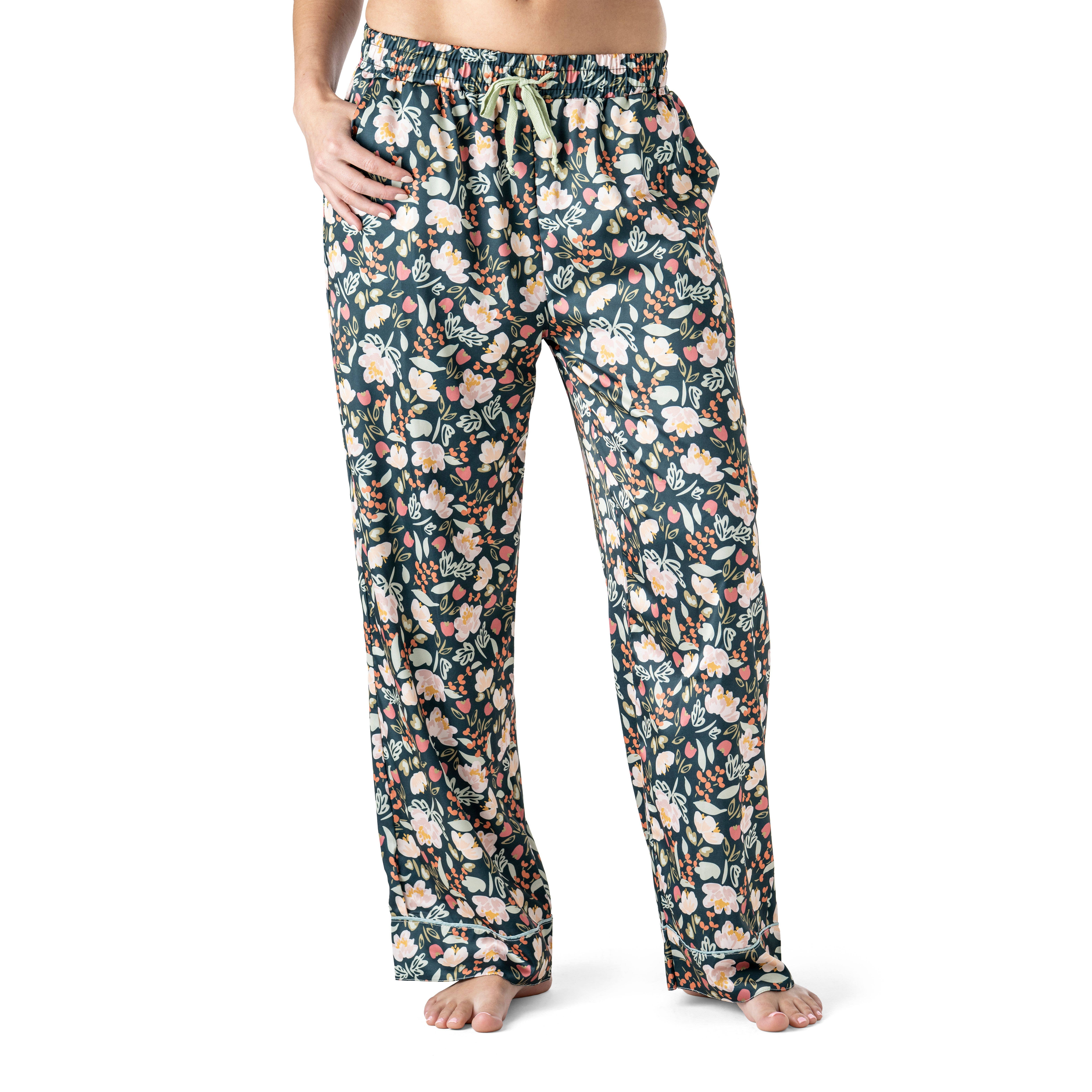 DM Merchandising - Wholesale Sleepwear Bottom - Women's - Hello Mello Bow So Lovely Satin Pajama Pant Open Stock3