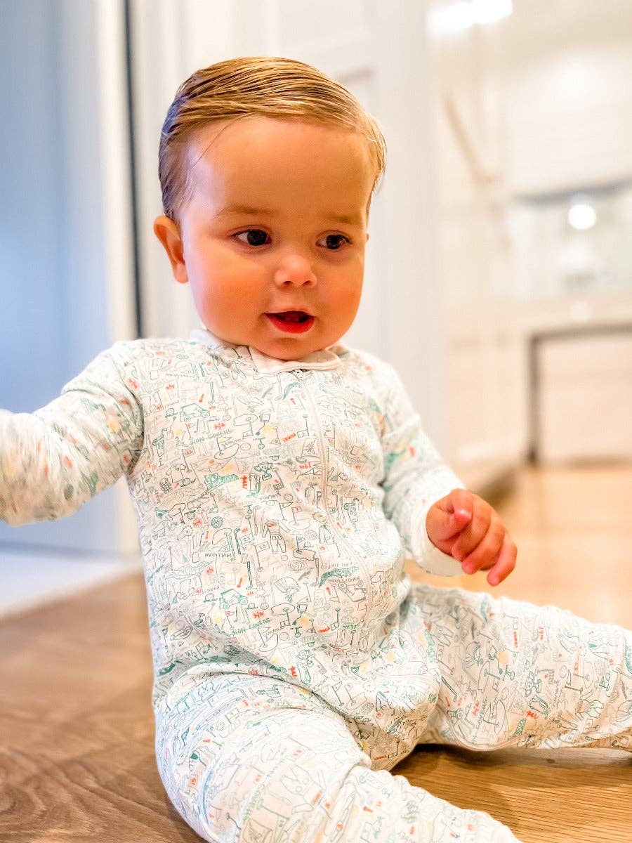 Golf Zip Baby Onesie for wholesale on Faire3