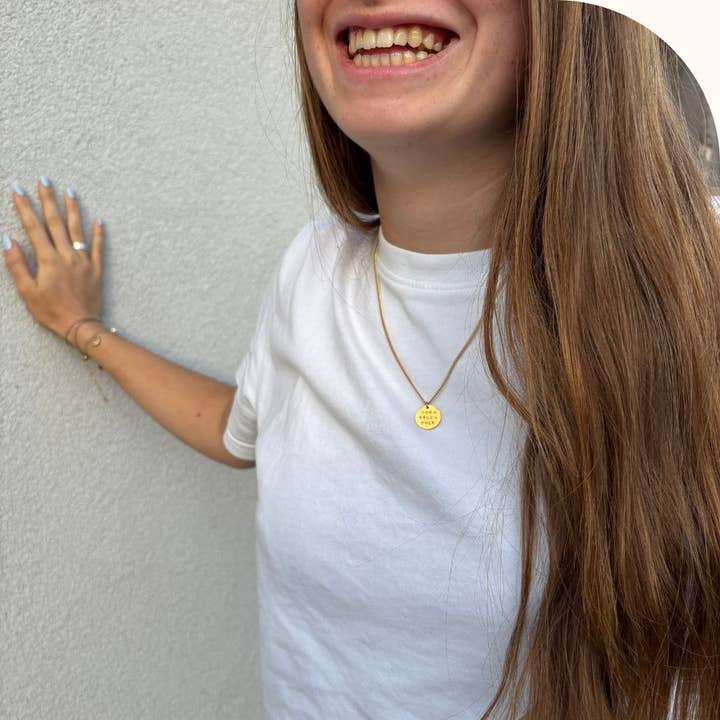 MARLAH - Wholesale Pendant/Charm Necklace - Good Vibes Only Necklace7