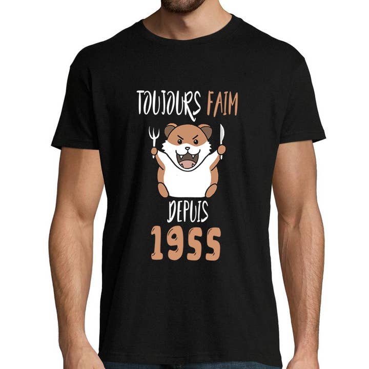 1955 Birthday Still Hungry Men's T-Shirt for wholesale by Planetee