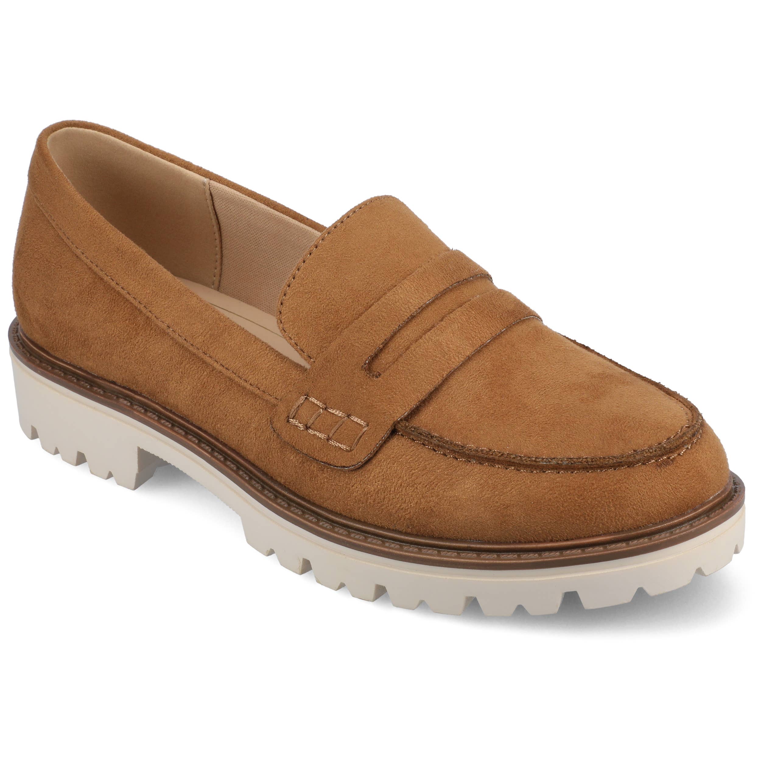 Journee - Wholesale Flats - Women's - Kenly Statement Loafer Flats In Faux Leather17