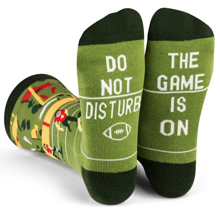 Lavley - Wholesale Socks – Unisex - Do Not Disturb, Football Is On Socks