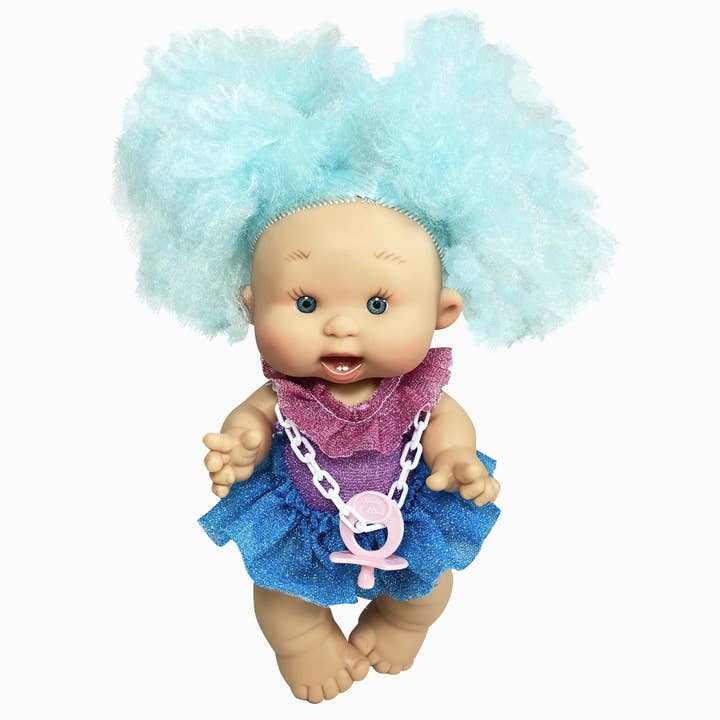 Nines Artesanals d'Onil Dolls - Wholesale Doll - Kids - PECOTE DOLL COTTON CANDY DISPLAY 8 UNITS/20233