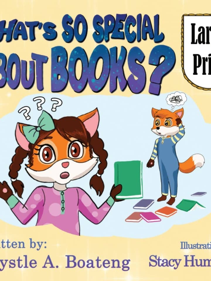 *Pre-order* What's so special about BOOKS? Large Print for wholesale by Inside Ability Books