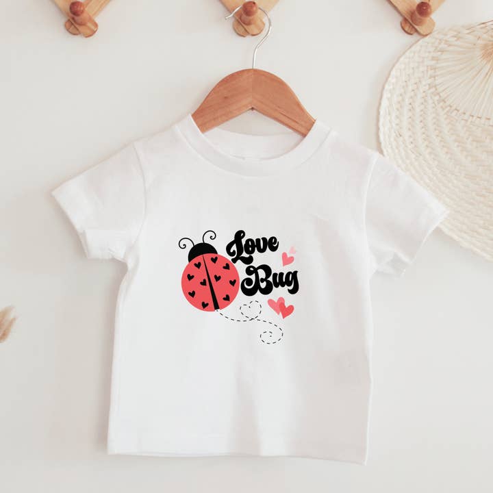 Camisa Criança Love Bug por atacado de Petite Star Rising