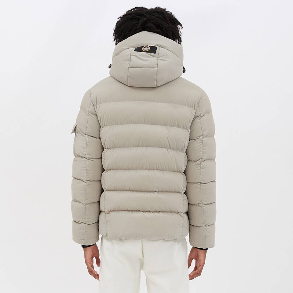 Point Zero - Vendita all'ingrosso Piumino - Uomo - Giacca piumino in velluto a coste con cappuccio10