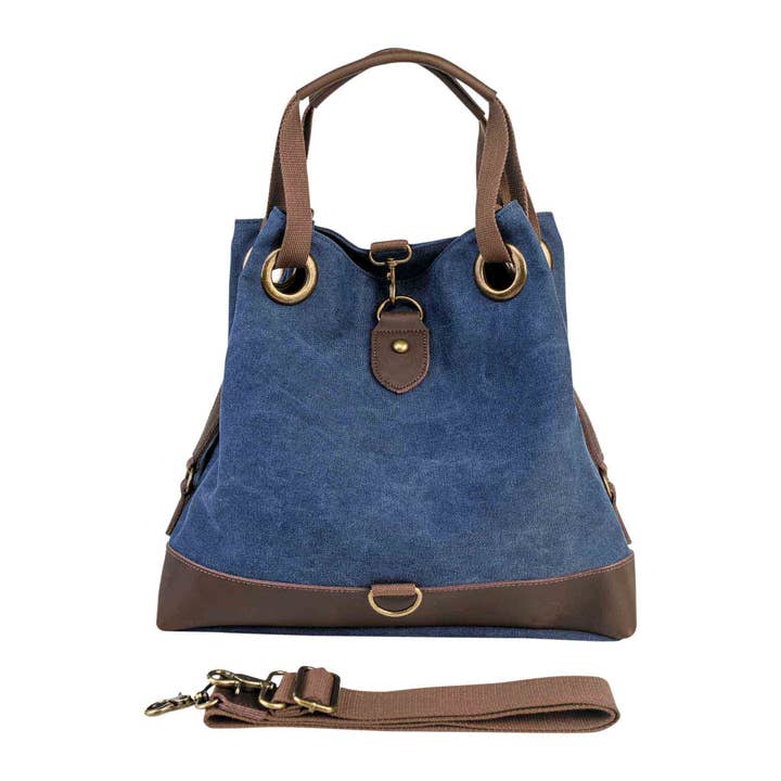 MONTPARNASSE - Canvas and leather bag for wholesale by ZEDE PARIS