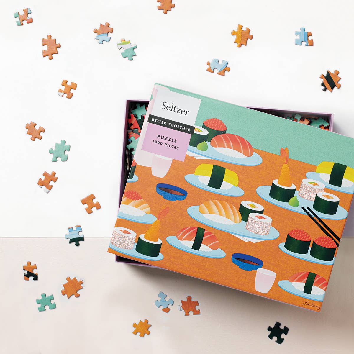 Seltzer Goods - Wholesale Puzzle - Adult - Sushi Puzzle1