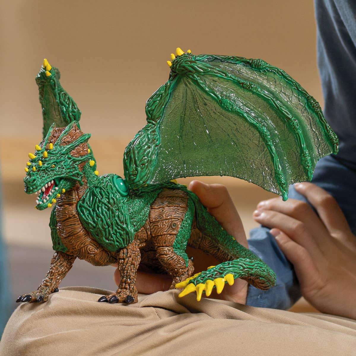 Schleich - Wholesale Figurine Toy - Kids - Jungle Dragon Mythical Creature Toy with Movable Wings3