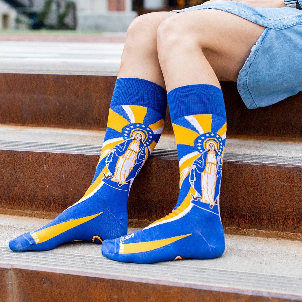 Sock Religious - Venta al por mayor Calcetines - Unisex - Calcetines para Adultos Nuestra Señora de la Gracia1