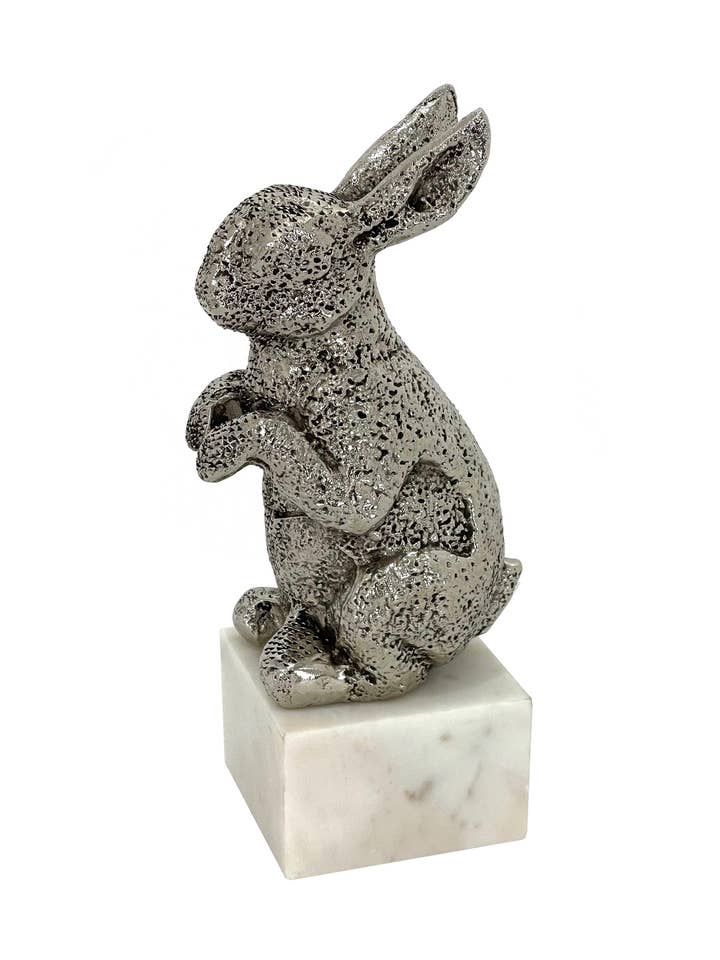 Escultura Quente Coelho Antique por atacado de Elegance Beyond