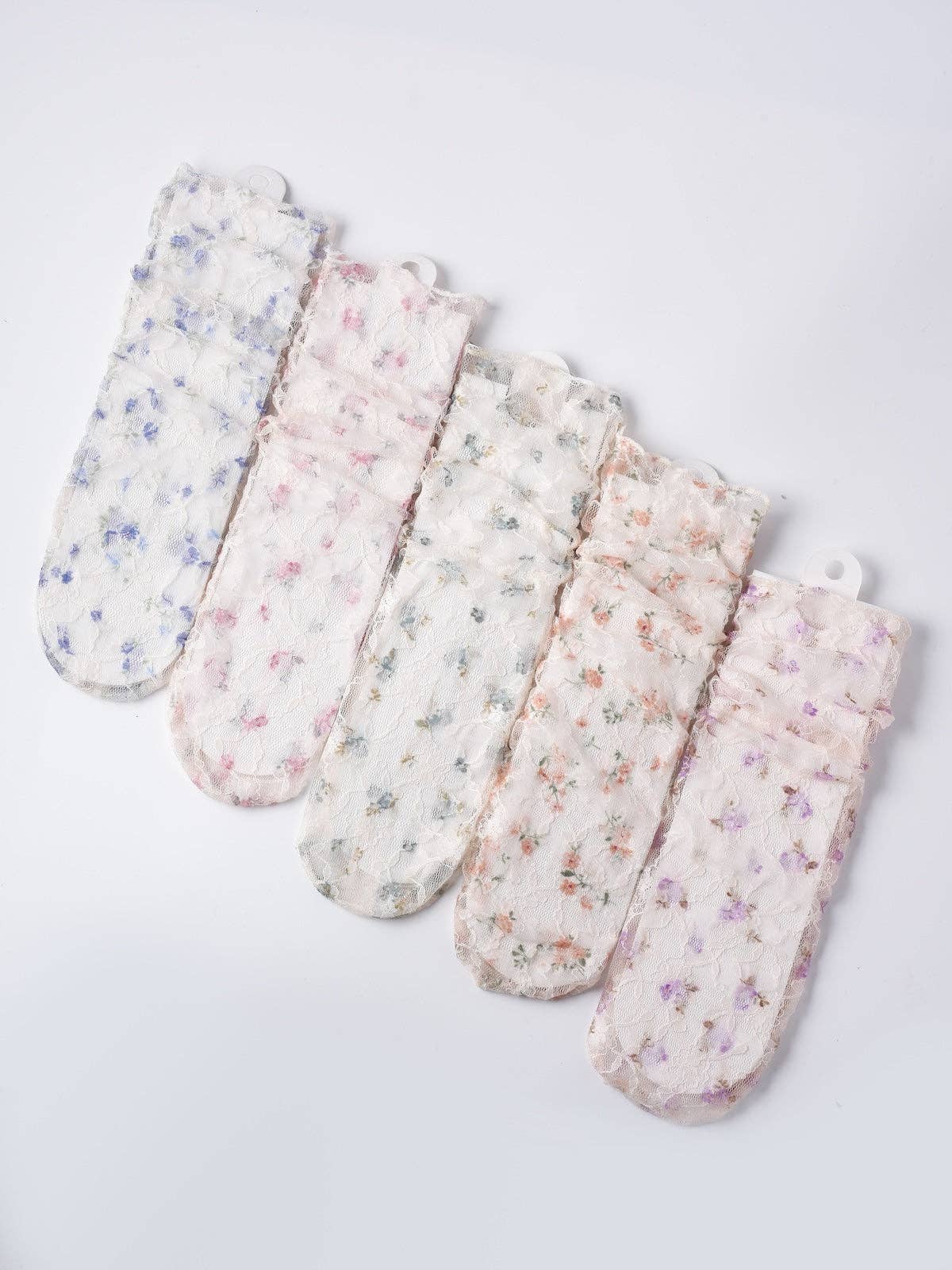 Funkyrel® Atzbranding Limited - Wholesale Socks - Women's - Rufia -  Garden Series Lace Loose Socks4