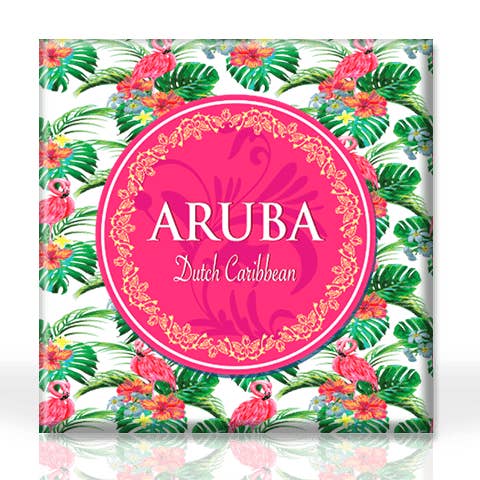 Collection d'aimants classiques floraux tropicaux personnalisés pour la vente par Matrix