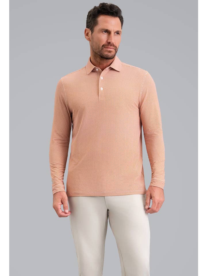 IBKÜL - Wholesale Polo - Men's - Cube Art Long Sleeve Polo6