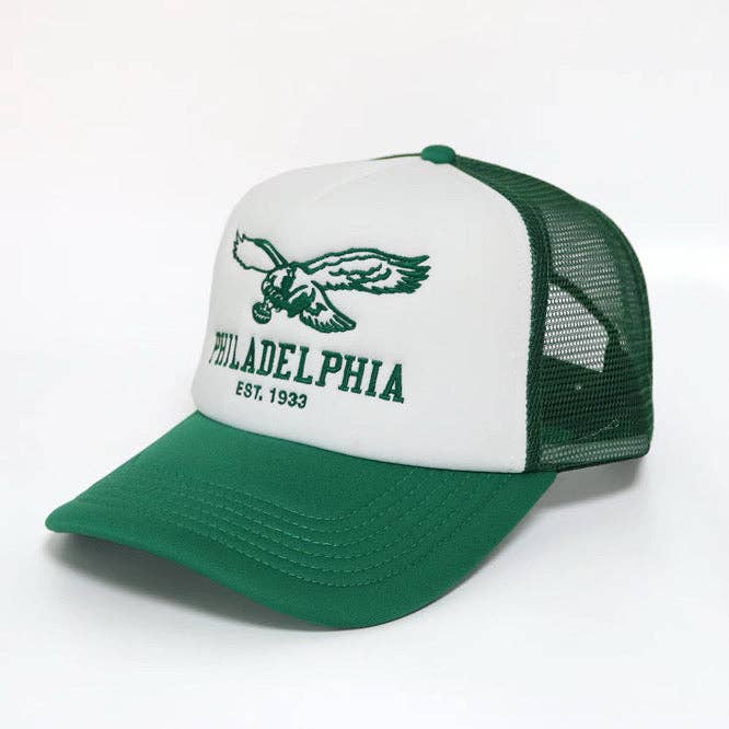 Serendipity - Wholesale Trucker Hat - Unisex - Philadelphia Eagles Trucker Hat2