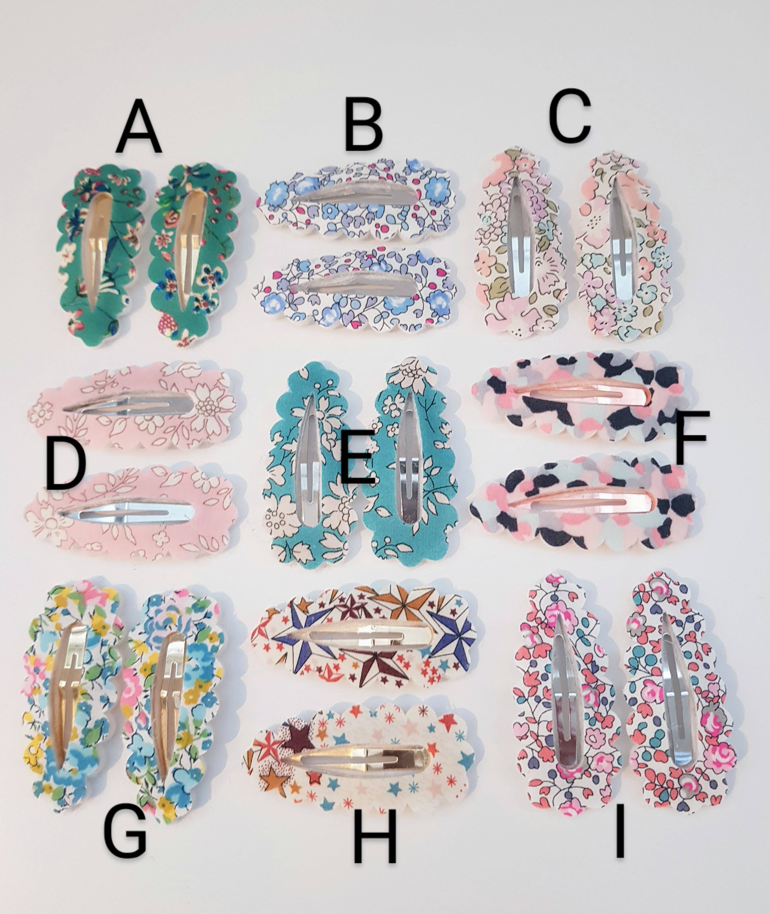 The Blossom Tree House - Wholesale Hair Clip - Kids - Liberty of London fabric hair clips4
