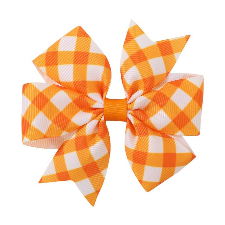 ACCITY - Wholesale Hair Clip - Kids - Thanksgiving Turkey Pumpkin Tail Hair Clip_CWAHA668111