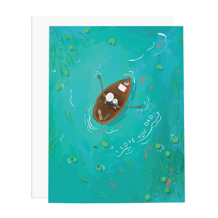 Jeg elsker dig far lykønskningskort for engroshandel hos Ramus & Co.