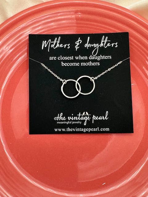 The Vintage Pearl – Colar pingente/pendente por atacado – Mães e Filhas Estão Mais Próximas1